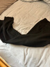 松山棉店【自由穿小暖羊儿童打底裤】保暖裤秋裤加绒男童女童冬中大童裤子 高腰单裤-黑色 140 cm 实拍图