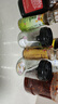 欣美雅（xinmeiya）调料盒调味瓶佐料盒厨房调味料罐盐罐子糖罐盐瓶油盐酱醋油壶套装 黑色300毫升6只装 实拍图