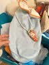憨憨宠 狗狗衣服猫衣服宠物泰迪衣服冬季猫咪衣服小型犬衣服幼犬秋冬服 蓝色 萝卜小挎包卫衣 L号建议体重8-11斤 实拍图