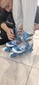 micro迈古轮滑鞋儿童溜冰男女micro直排旱冰中小学适用 X3蓝色套餐L码 实拍图