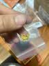 中国黄金（CHINA GOLD）黄金蝴蝶项链女士简约轻奢足金吊坠首饰生日情人节礼物送女友老婆 【今/次日达】灵动蝴蝶吊坠【赠镀金银链】约0.3g 实拍图