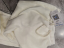 真维斯（JEANSWEST）阔腿裤子女2025春秋季新款直筒休闲裤女装宽松百搭雪尼尔垂感长裤 加绒 米色 纯色 M 实拍图