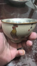 忆亨 主人杯单杯999纯银茶杯公鸡品茗杯镶银茶盏功夫茶碗纯手工鎏银杯 金鸡报喜内银杯 实拍图
