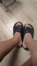 卡骆驰crocs贝雅云彩女士洞洞鞋户外休闲鞋|208186 黑色-001(含智必星) 35 (220mm) 实拍图