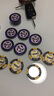 游戏大陆（gameland）麦穗黏土德州扑克筹码 德扑棋牌室麻将专用圆片筹码币14克粘土 10片40mm金额500 实拍图
