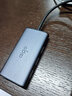 爱国者（aigo）Type-C扩展坞USB3.0分线器RJ45千兆网口转接头HDMI转接器USB拓展坞集线器PD100W快充T06-R(金属) 实拍图