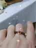 等妃高端全沉水级芽庄天然白奇楠沉香戒指男女士文玩戒子香木轻奢指环 款式一 约4mm*1.5g 实拍图