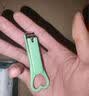 简约时尚钥匙扣纯色便携指甲剪舒适实用 指甲剪钥匙扣*1个装 实拍图