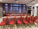 酒店椅子将军椅宴会椅婚庆椅贵宾椅办公会议培训靠背椅饭店餐桌椅 1.4mm钢管 普通海绵 10张起发 实拍图