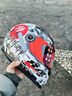 LS2摩托车头盔男女全盔四季赛车防雾3C跑盔卡丁车四季安全帽FF358 特白-武士(赠防雾贴+头套) XXL(建议59-60头围） 实拍图