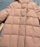 森马（Semir）羽绒服女长款三防防风宽松冬季2024保暖毛领连帽外套109724113018 实拍图