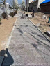 老石板旧石条铺路石青石板古建墙地面建材台阶石踏步石铺地老麻石 老石板 定金 实拍图