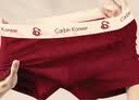 Carbin Koneer本命年内裤红色莫代尔抗菌裆新款平角羊年四角裤运动短裤头礼盒装 男-柔软莫代尔棉A组 【4条鸿运礼盒装】 3XL 实拍图