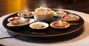 志高（CHIGO）【石墨烯】暖菜板 饭菜保温板热菜板加热桌垫可电动自动旋转家用智能保温餐桌转盘圆形 NCB80D 实拍图