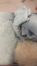金号毛巾礼盒套装 7A抗菌纯棉结婚礼物绣花吸水洗脸巾晴空蓝+浴球 实拍图