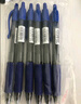 百乐（PILOT）按动G2中性笔子弹头签字笔刷题考试专用笔顺滑走珠笔办公文具用品套装BL-G2-10 蓝色1.0mm 6支装 实拍图
