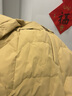 鸭鸭（YAYA）羽绒服女长款过膝2025冬季新款时尚气质收腰连帽加厚保暖外套XB 卡其色 M /160 实拍图