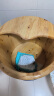 川池 泡脚桶木桶家用洗脚桶过膝加热恒温桶送父母泡脚足浴实木泡脚桶 柏木30高大双边+盖+艾草 实拍图