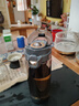 诺百纷5系魔力球磁弹泡茶杯男茶水分离杯运动水杯NOBVAN便携防摔杯 5系-透明白【弹盖款】- 550ml 实拍图