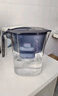 飞利浦（PHILIPS）净水壶 滤水壶 家用过滤壶 厨房自来水过滤器 滤水器 过滤器滤芯 便携净水杯 AWP2814蓝色/白色 【4.2L蓝色】一壶4芯专家版 实拍图