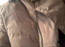 无印良品（MUJI） 女式 轻量羽绒便携式无领夹克 羽绒服女款冬季 女装 轻薄 烟熏橙色 S (155/80A) 实拍图