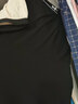欧莎（OSA）黑色方领短袖连衣裙一眼惊艳微胖女夏新款中长款赫本风泡泡袖裙子 黑色A XL 实拍图