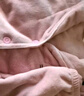 南极人女士睡衣女冬加绒长袖开衫可外穿法兰绒家居服小羊棉粉 实拍图