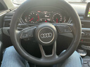 奥迪方向盘套真皮A6L/A4L/A7L/A8L/Q5L/A3A5Q3Q7Q8Q6车把套超薄款 圆形超薄款【黑色线】不带标 实拍图