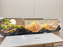 唤墙 客厅装饰画现代简约沙发背景墙壁画新中式大气靠金山水叠加挂画 发财金山 180x50cm(适合2.5米沙发)晶瓷 实拍图