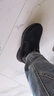 斯凯奇（Skechers）男鞋保暖男靴高帮鞋加厚加绒棉鞋一脚蹬休闲运动鞋237283C 全黑色/BBK 41 实拍图