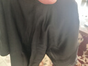速比涛（Speedo）泳裤男专业游泳训练抗氯速干动感大标贴合平角泳裤 黑/灰色 40 实拍图