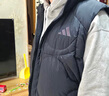 adidas 600蓬拒水防风保暖宽松鸭绒羽绒马甲男阿迪达斯官方轻运动 黑色   S 实拍图