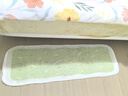 美若晨曦奶油风主卧室床边毯不规则异形仿羊绒加厚床边地毯可水机洗客厅毯 薄荷奶绿点塑底羊羔绒-小波浪 40*120cm【脚感舒适】 实拍图