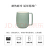 珐宝（staub）咖啡杯系列陶瓷马克杯牛奶杯早餐杯办公水杯子拿铁杯下午茶 拿铁杯350ml 尤加利绿 实拍图