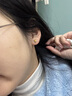 金至尊黄金耳钉女圆珠磨砂足金耳饰自戴新年礼物女计价 1.12克 实拍图