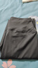九分鲨鱼裤女外穿春秋季高腰收腹紧身裤瑜伽打底裤 灰色/鲨鱼裤【常规款】 XL【140-160斤】 实拍图