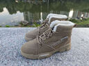 卡帝乐鳄鱼（CARTELO）棉鞋男冬季高帮加绒休闲男鞋工装靴男士雪地棉靴 沙色加绒 42码  实拍图