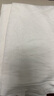 无印良品（MUJI）男式 无侧缝天竺编织圆领T恤 2件装 FA00CC3S 短袖打底衫 白色 L 实拍图