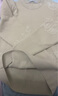 卡宾（CABBEEN）【小熊提花】圆领毛衣男2024秋冬新款宽松潮牌保暖厚实针织衫 豆沙绿28 L /175/50 实拍图