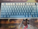 LEOBOG Hi8SE铝坨坨客制化无线蓝牙三模机械键盘Gasket结构75配列 电泳-冰川蓝-PP定位板【兰博轴】 实拍图