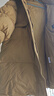 雪中飞【清仓】秋冬可脱卸帽H版型斜插口袋百搭防风袖口羽绒服女 橄榄绿 S 160/80A 实拍图
