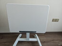 JOYSEEKER 移动桌 移动电脑桌 移动学习桌 移动演讲台 可折叠可翻转 【半价清仓 翻转款】白色/经典梯形面板 实拍图