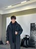 Calvin KleinJeans【户外防风防水】三合一内胆登山徒步冲锋夹克外套J400483 BEH-太空黑 XL 实拍图