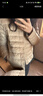雪中飞羽绒内胆女轻薄羽绒服女短款2024年新款冬季内搭修身时尚羽绒服外 米白 S 实拍图