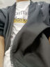 趣米乐美式hiphop飞行员夹克男女春秋季宽松潮流棒球服高街痞帅衣服外套 黑色 2XL 【建议140-160斤】 实拍图