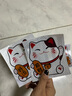 招财猫划痕遮挡车贴平安汽车个性创意电动车电瓶摩托车反光车贴纸 招财+好运-10cm【钻级反光】 实拍图