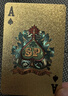紫湖 金箔扑克牌高档德州掼蛋扑克个性卡牌磨砂PVC塑料防水可水洗 实拍图