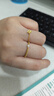 中国黄金（CHINA GOLD）足金金珠珍珠戒指女转运珠迷你黄金指环618生日礼物送女友老婆 金珠戒指 圈号14-16 约0.21g 实拍图