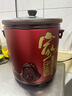 依立紫砂锅3L/4.8L/6.8L大容量炖保元汤电砂锅养生锅煮汤锅机械电炖锅 新款6.8升快炖/2小时可炖好/可慢 实拍图
