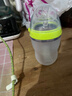 可么多么奶瓶新生婴儿宽口径硅胶防胀气宝宝奶瓶仿母乳奶瓶 绿色 250ml 实拍图